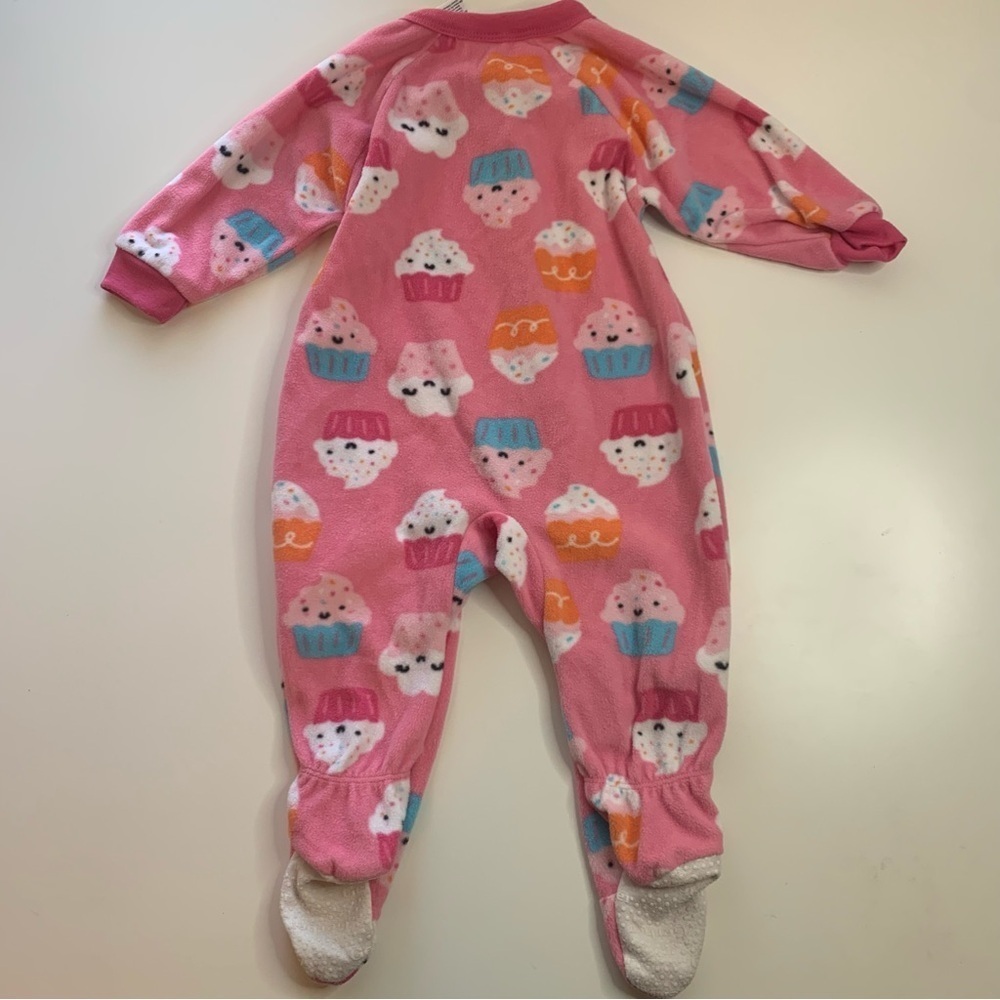 Gerber‎ Pink and Cream Kids Footies Set - Picture 4 of 14